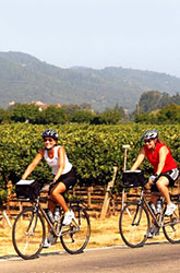 Wine Country biking photo